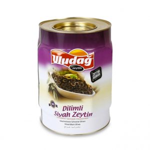 Dilimli Siyah Zeytin 5 kg Teneke