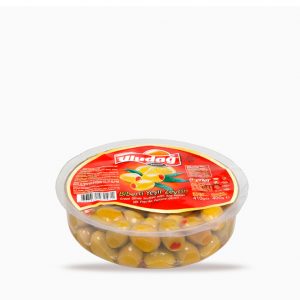 Biber Dolgulu Yeşil Zeytin 400 g Vakum