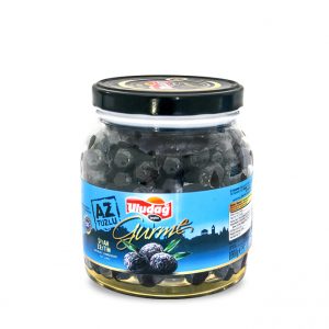 Doğal Yağlı Sele Siyah Zeytin 1000 g Orta Boy Campet