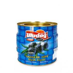 Doğal Yağlı Sele Siyah Zeytin 1800 g Süper Teneke