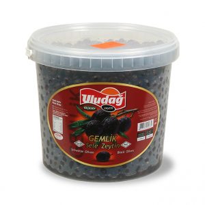 Doğal Yağlı Sele Siyah Zeytin 9 kg Kova